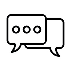 Fototapeta premium message sign symbol vector icon