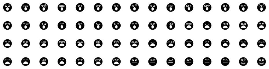 Set Of Worry Icons Isolated Silhouette Solid Icon With Trouble, Woman, Problem, Person, Young, Business, Female Infographic Simple Vector Illustration Logo