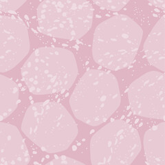 Hand Draw Summer Beach Palm Tree On Brick illustration Vector Seamless Pattern Pink Background Wallpaper With Outline Sun  