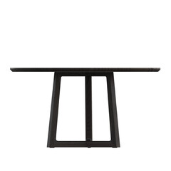 diner table isolated on transparent background, 3D illustration, cg render