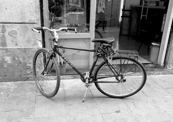 Fototapeta na wymiar Barcelona Bike
