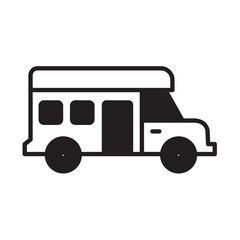 Solid Line VAN design vector icon design vector line icon svg