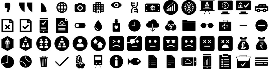 Set Of Gooey Icons Isolated Silhouette Solid Icon With Gooey, Splash, Goo, Vector, Slime, Liquid, Background Infographic Simple Vector Illustration Logo