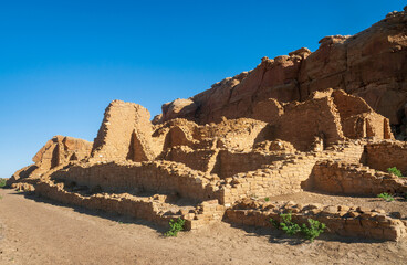 The Kin Kletco Ruins at Chaco Culture National Historical Park