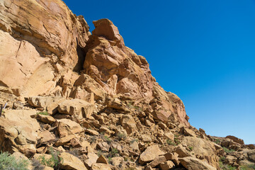 The Kin Kletco Ruins at Chaco Culture National Historical Park