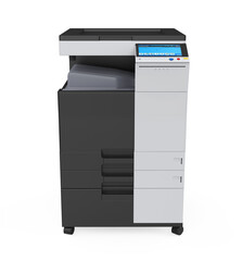 Office Multifunction Printer Isolated