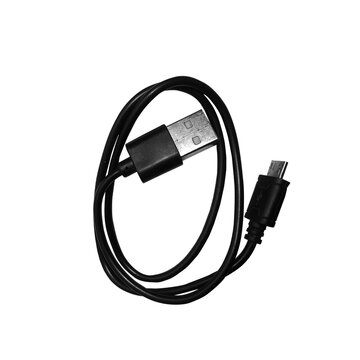 Usb cable on top view