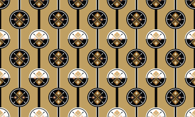 Fototapeta premium Abstract geometric patterns for wallpaper wrapping, pattern filling, web background, texture. Vector Illustration.