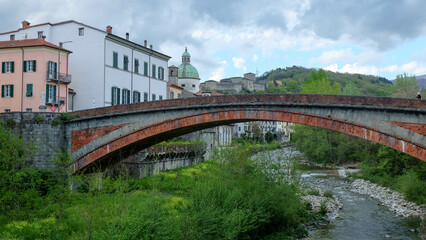 Obraz premium Pontremoli in Italien