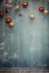 Christmas background. The Christmas holiday. New Year. copy space. Generative AI