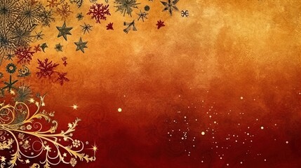 Christmas background. The Christmas holiday. New Year. copy space. Generative AI