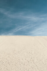 Fototapeta na wymiar Sand Dunes in The Desert