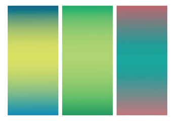 Mobile screen gradient. Pastel background. blue green pink yellow smooth vector 