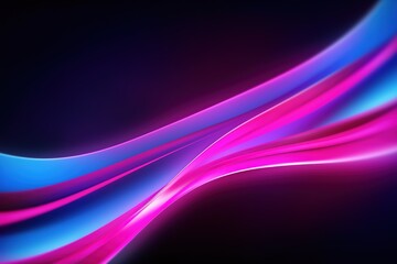 Digital glow. LCD display distortion. Iridescent blue pink color liquid crystal pixel texture wave drops on dark abstract illustration background with empty space, Generative AI