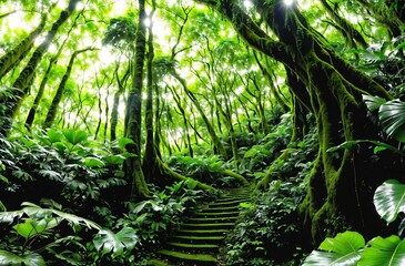 Fototapeta premium tropical forest