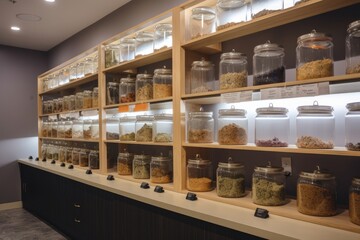 medical marijuana dispensary, with variety of products for mental and physical ailments, created with generative ai