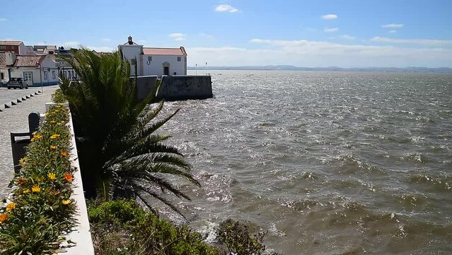 Amalia Rodrigues viewpoint in the riverside area
