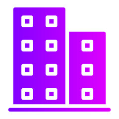 city gradient icon