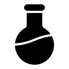 chemistry glyph icon