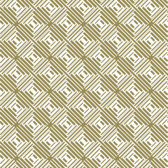Geometric tile seamless pattern. Freehand plaid design classic geometric ornament. Diamond motif geo background. Trendy handdrawn print. Modern artistic hand drawn abstract vector wallpaper