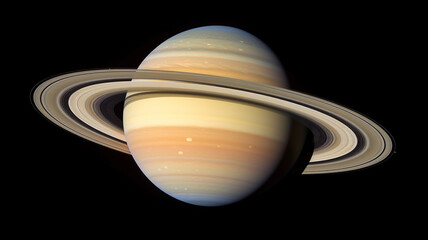 Planet Saturn " generativa IA "