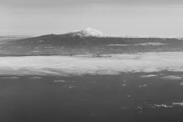 Laufaufnahme des Teide auf Teneriffa
