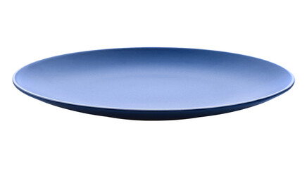 plate blue isolated transparent png