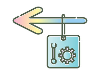 icon gradient color to workshop area