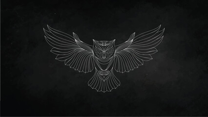 Vector Resource for Ornamental Owl Designs