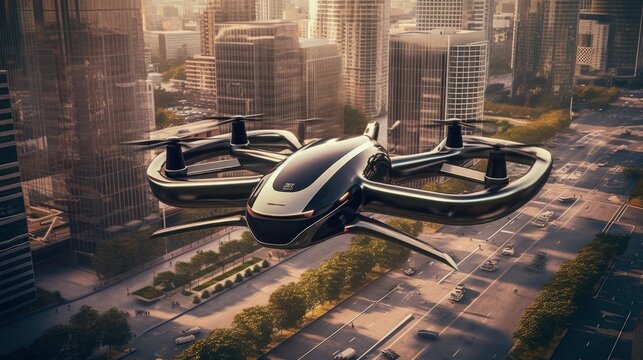 Future urban transportation. Generative AI