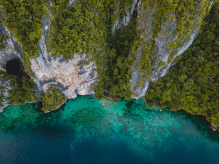 The Hill in Sawai, Central Maluku, Indonesia