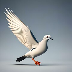 Fototapeta premium pigeon illustration design generative ai