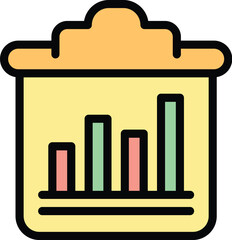 Success realization icon. Outline Success realization vector icon for web design isolated on white background color flat