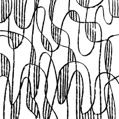 Line abstract  pattern with hand drawn lines