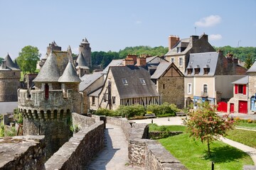 Fototapeta na wymiar Fougères, Brittany