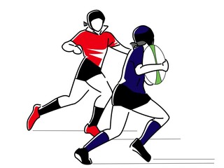 女子ラグビーvs