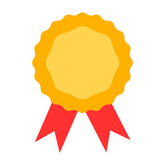 Ribbon winner win reward award icon text box