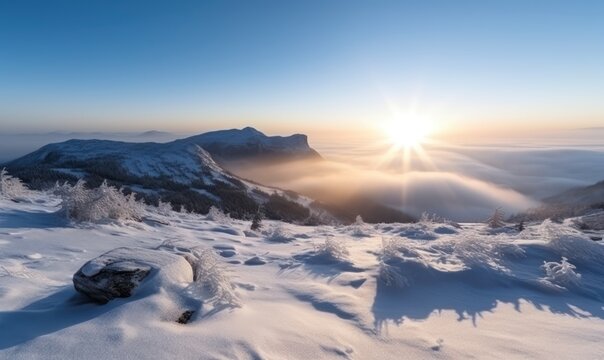 snow covered mountains HD 8K wallpaper Stock Photography Photo Image