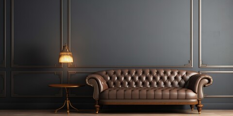 sofa background, Generative AI