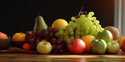 Fruits table, 
