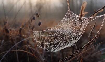 spider web with dew HD 8K wallpaper Stock Photography Photo Image