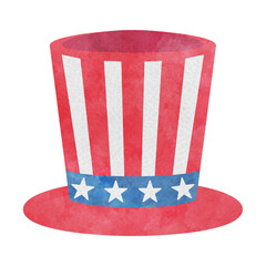 Patriotic Sticker Hat