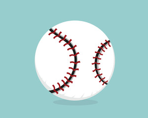 baseball vector art illustration cartoon design