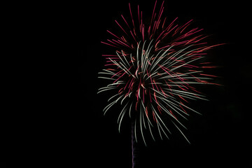 Fototapeta premium fireworks in the night sky