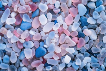many beautiful clean sea pebbles as a natural texture, ai tools generated image