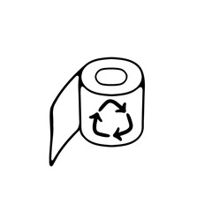 Recycling line icon. Waste management symbols, eco-friendly concept, recycling bins. Sustainable lifestyle concept. Vector line icon for Business