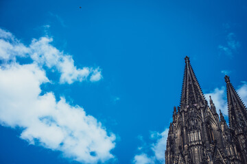 Spitzen des Kölner Dom