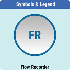 Vector Illustration for P and ID Symbols Legends