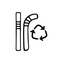 Set of nature conservation icons. Earth-friendly concepts, eco-consciousness. Environmental protection concept. Vector line icon for Business