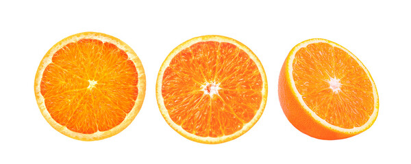 Orange slice on transparent png